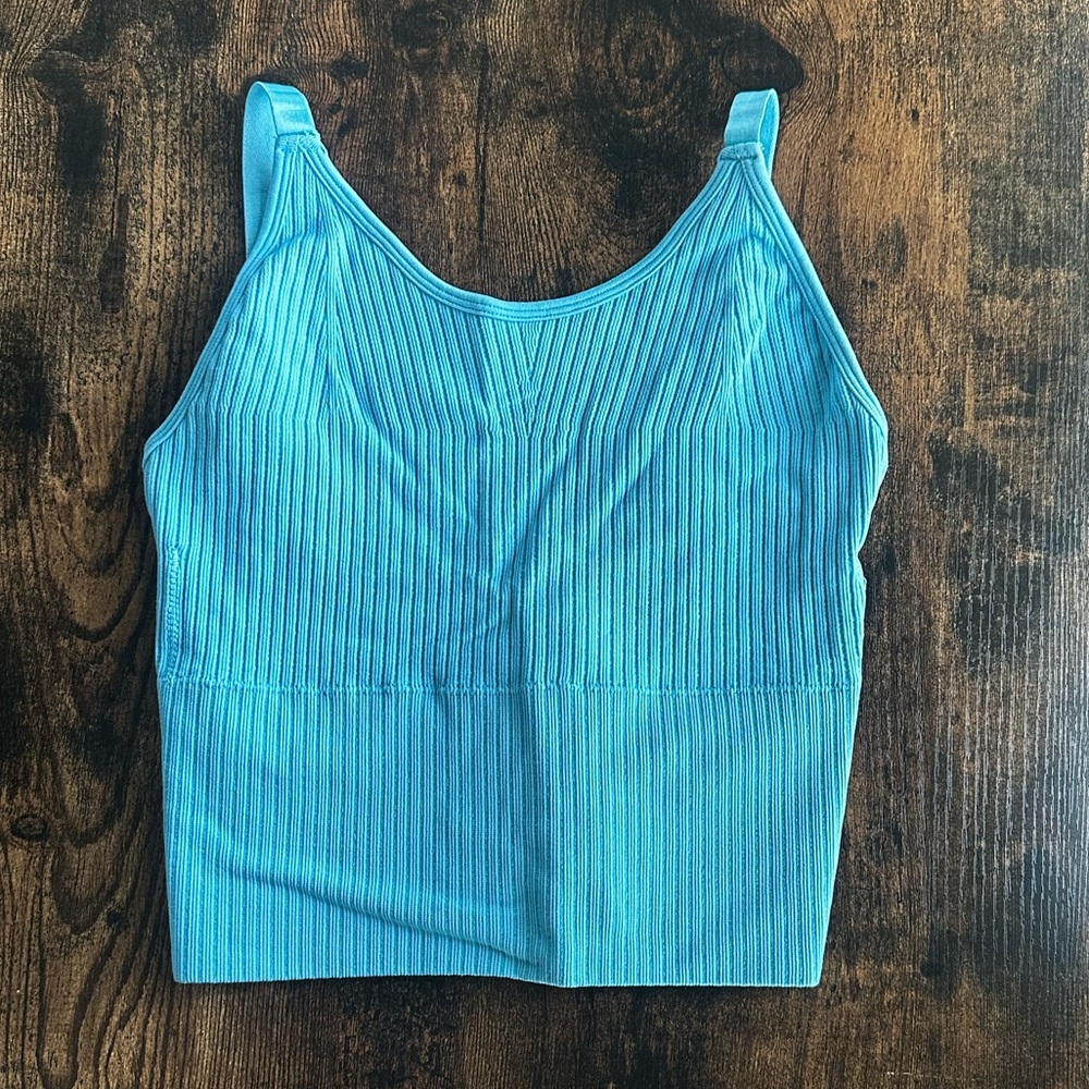 BRAND NEW Light Blue Crop Top 
Women’s Size S